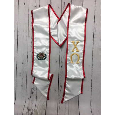 Chi O Creations Greek Letter Bathrobe